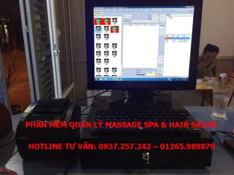 Phần mềm quản lý Massage Spa & Hair salon