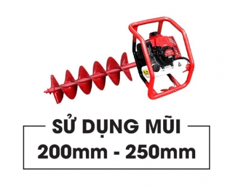 Máy khoan đất giật nổ động cơ 2 thì giá khuyến mại