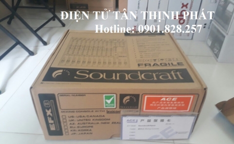 mixer soundcraft efx8