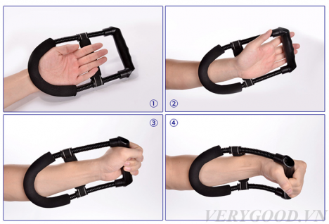 combo dụng cụ hit đất và tập cổ tay