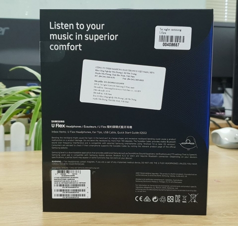 Bán Tai nghe bluetooth Samsung Uflex chính hãng 2018