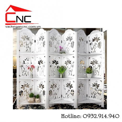 Vách ngăn bình phong, vách ngăn phòng cnc giá rẻ