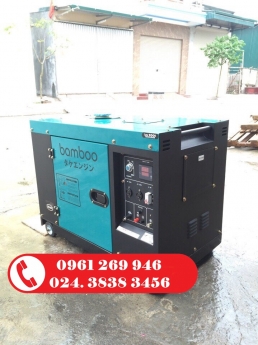 Phân phối Máy phát điện Bamboo công suất 5kva, 7kva giá tốt nhất thị trường