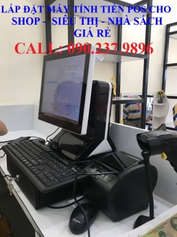 Bán máy tính tiền cảm ứng trọn bộ cho siêu thị q12