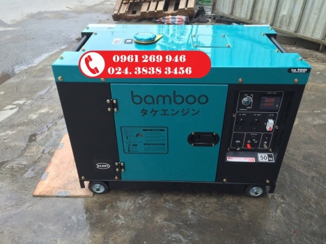 Phân phối Máy phát điện Bamboo công suất 5kva, 7kva giá tốt nhất thị trường