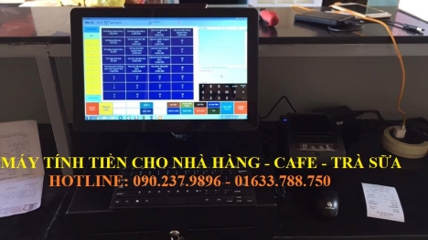 Bán máy tính tiền cho quán cafe giá rẻ tại quận 12