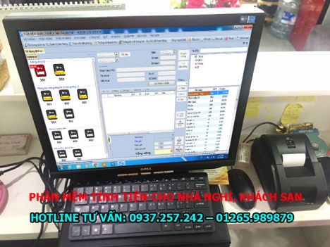 Phần mềm quản lý tính tiền cho khách sạn, nhà nghỉ tại TPHCM