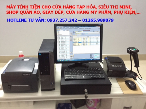 Phần mềm quản lý tính tiền cho cửa hàng tạp hóa, siêu thị mini tại TPHCM