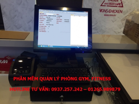 Phần mềm quản lý phòng Gym, Fitness tại TPHCM