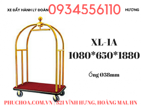 Xe đẩy hành lý khách sạn đoàn, xe đẩy hành lý khách sạn, sân bay cao cấp