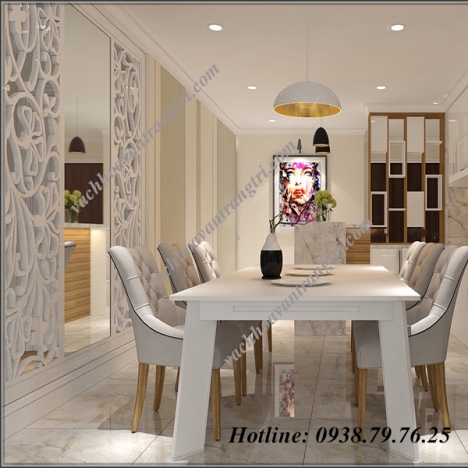 Không gian thêm đẹp và sang với vách ngăn gỗ cnc giá rẻ tại tphcm
