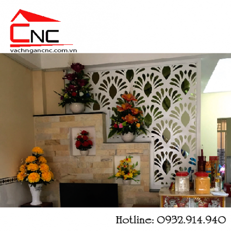 Vách ngăn trang trí, vách ngăn cnc đẹp - giá rẻ - chất lượng