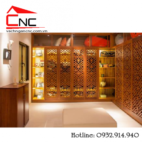 Vách ngăn trang trí, vách ngăn cnc đẹp - giá rẻ - chất lượng