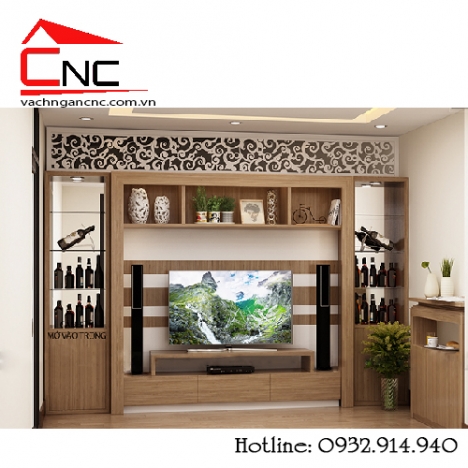 Điểm cung cấp vách ngăn cnc phòng khách đẹp tại tphcm