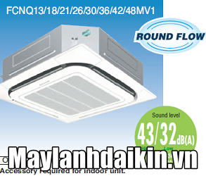 Máy Lạnh Âm Trần Daikin FCNQ42MV1/RNQ42MY1 -Gas R410a – một chiều – 5.0hp