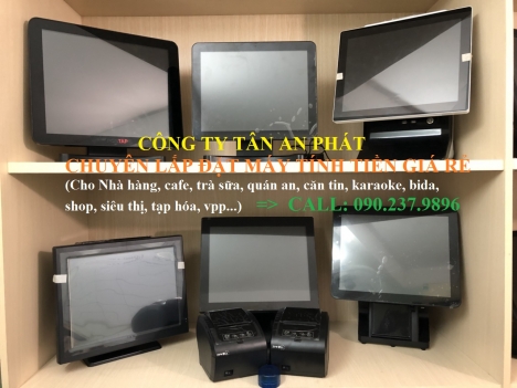 Lắp máy bán hàng trọn bộ cho quán cafe tại Lâm Đồng