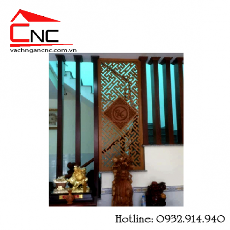 Những mẫu vách ngăn cầu thang cnc trang trí đẹp đang trở lại