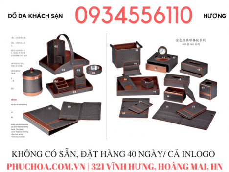bộ đồ da cho khách sạn không có sẵn, đặt hàng hãng CHINASOUTH