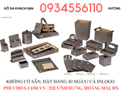 bộ đồ da cho khách sạn không có sẵn, đặt hàng hãng CHINASOUTH