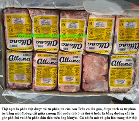 Bán thịt trâu ấn độ cho đại lý, quán ăn