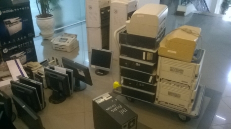 Mua thanh lý máy in cũ hỏng