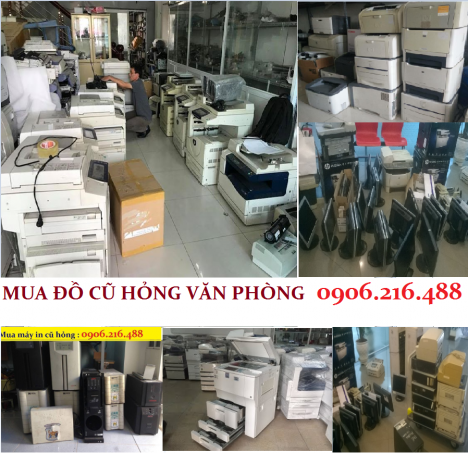 Mua thanh lý máy in cũ hỏng
