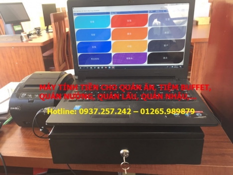 Máy tính tiền giá rẻ cho quán ăn, tiệm buffet, quán nướng, quán lẩu tại Phú Nhuận, Bình Thạnh