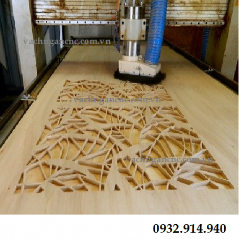Thi công, gia công vách ngăn cắt cnc trang trí giá rẻ