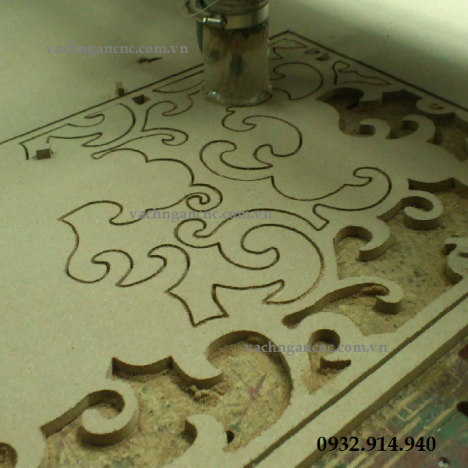 Thi công, gia công vách ngăn cắt cnc trang trí giá rẻ