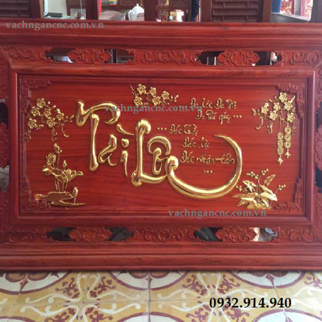 Thi công, gia công vách ngăn cắt cnc trang trí giá rẻ
