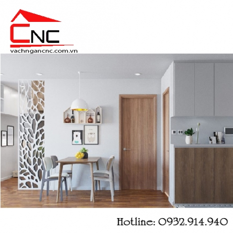 Ấn tượng với mẫu vách ngăn cnc trang trí bằng gỗ đẹp