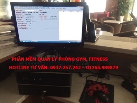 Phần mềm quản lý phòng Gym, Fitness tại An Giang, Đồng Tháp