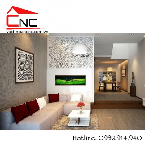 Ấn tượng với mẫu vách ngăn cnc trang trí bằng gỗ đẹp