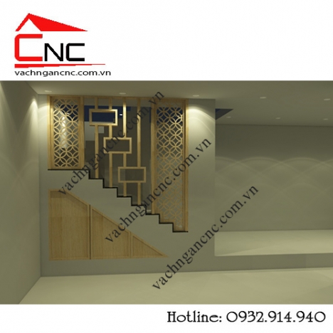 Ấn tượng với mẫu vách ngăn cnc trang trí bằng gỗ đẹp