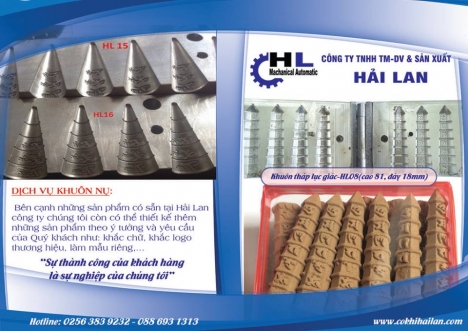 Chuyên sản xuất khuôn nụ nhang