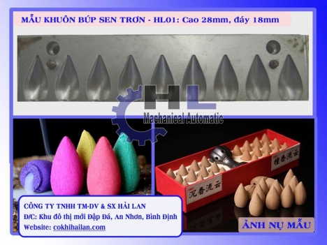 Chuyên sản xuất khuôn nụ nhang