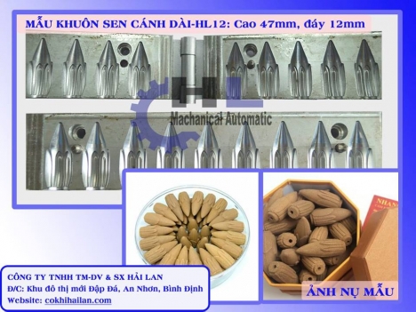 Chuyên sản xuất khuôn nụ nhang