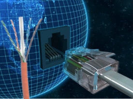 cáp mạng lan cat.6 utp lszh horizontal dùng cho hệ thống báo trộm