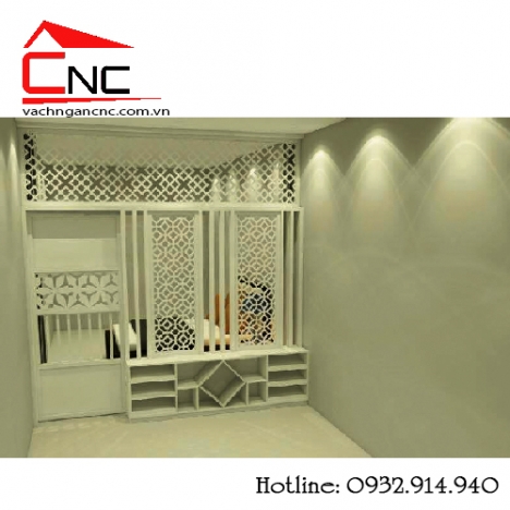 Độc đáo với những mẫu vách ngăn phòng khách và bếp đẹp