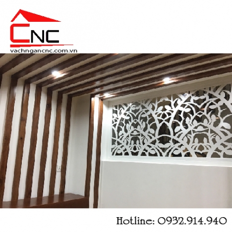 Độc đáo với những mẫu vách ngăn phòng khách và bếp đẹp