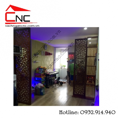 sức hút mạnh mẽ từ vách ngăn phòng bếp đẹp