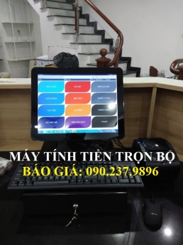 Bộ máy tính tiền cảm ứng giá rẻ nhất dùng cho nhà hàng 