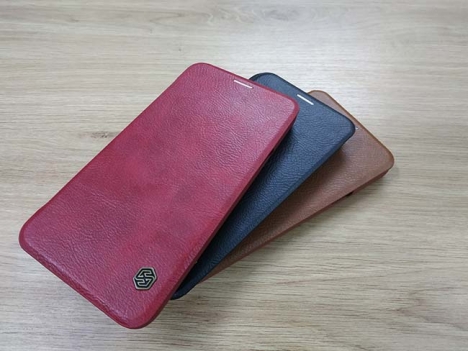 Bao da Samsung Galaxy J4 2018 hiệu Nillkin Qin giá rẻ