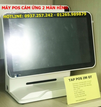 Máy pos cảm ứng 2 màn hình bán tại TPHCM, Hà Nội