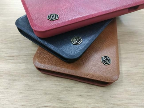 Bao da Samsung Galaxy J4 2018 hiệu Nillkin Qin giá rẻ