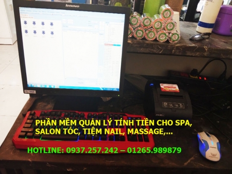 Bán phần mềm quản lý spa, salon tóc tại Bình Dương