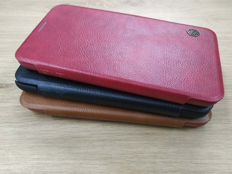 Bao da Samsung Galaxy J4 2018 hiệu Nillkin Qin giá rẻ