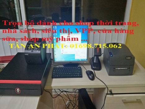 Bán máy tính tiền giá rẻ cho shop thời trang, nhà sách tại rạch giá 