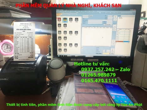 Phần mềm tự động tính tiền giờ cho khách sạn, nhà nghỉ