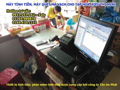 Phần mềm bán hàng, máy in hóa đơn cho tạp hóa, siêu thị mini